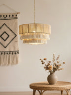 Woven Jute Pendant Lamp