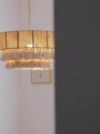 Woven Jute Pendant Lamp