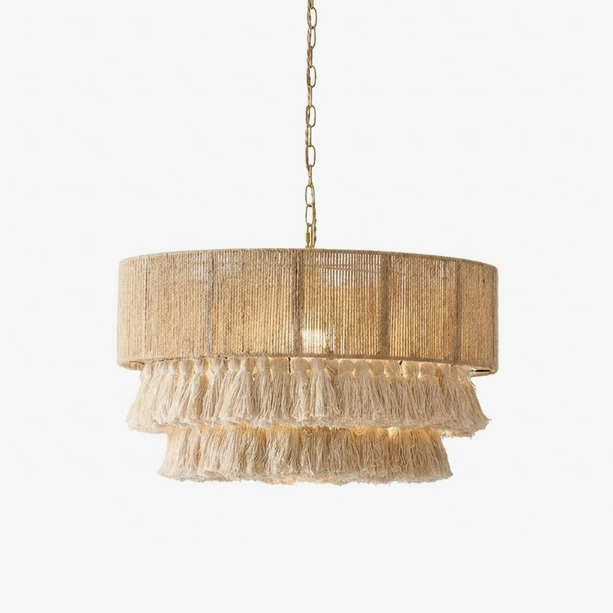 Woven Jute Pendant Lamp