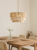 Woven Jute Pendant Lamp