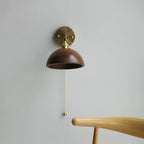 Vintage Wood Wall Lamp