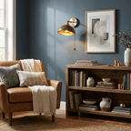 Vintage Wood Wall Lamp