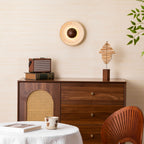 Halo Travertine Wall Light