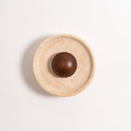 Halo Travertine Wall Light