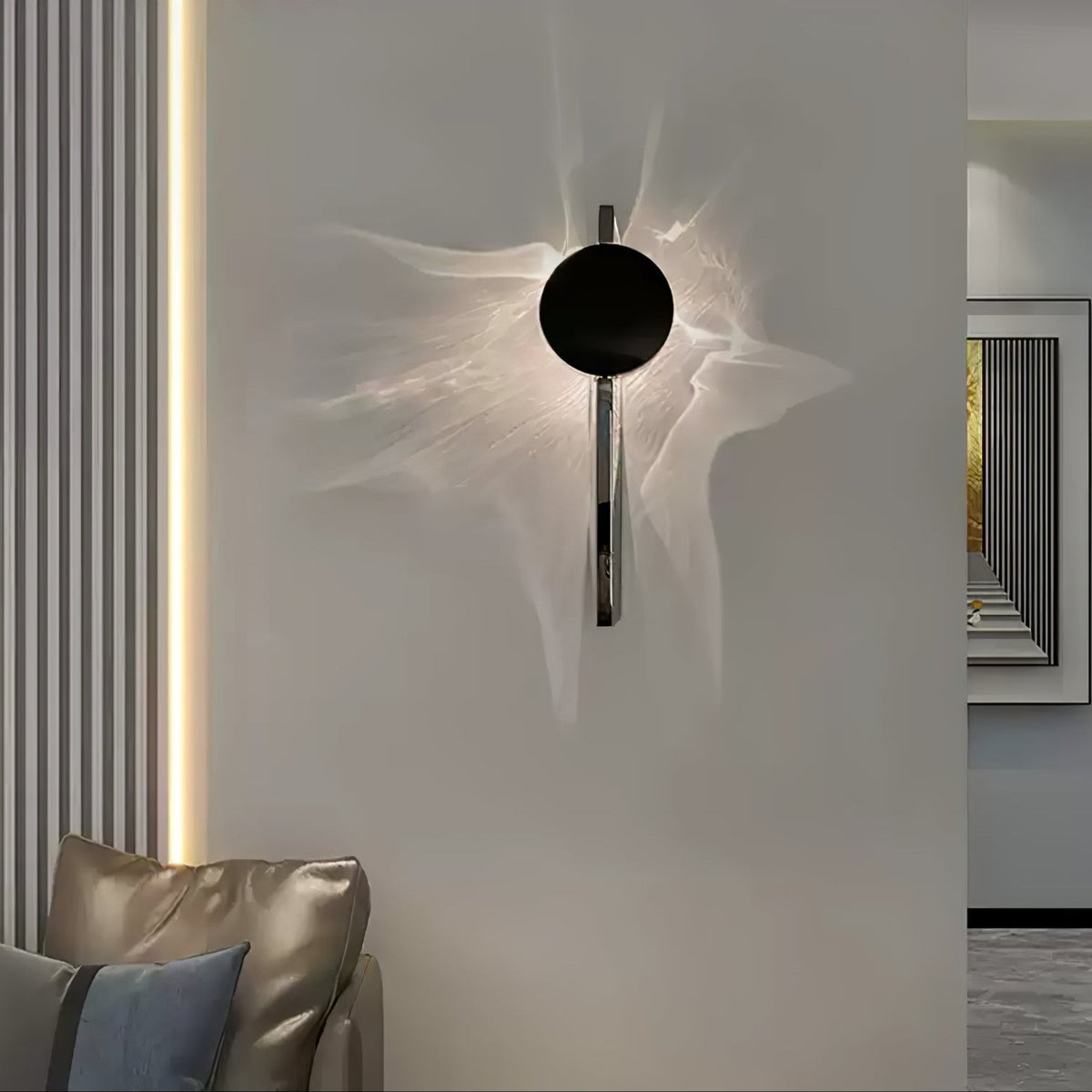 Kinetic Shadow Wall Lamp
