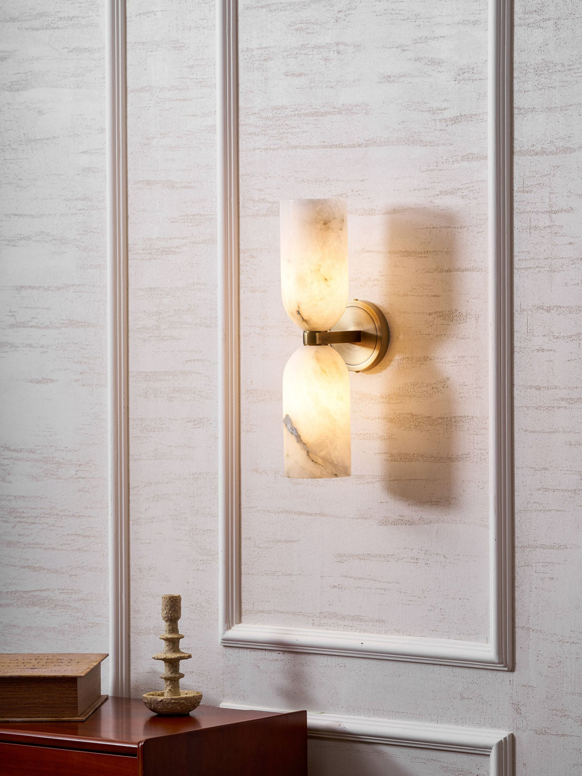 Alabaster Nexus Wall Sconce
