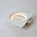 Gypsum Moon Wall Lamp