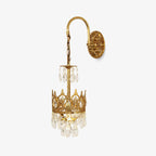Crystal Crown Wall Light