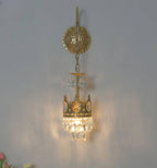 Crystal Crown Wall Light