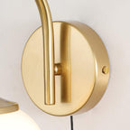 Marshmallow Plug-in Sconce