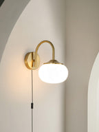 Marshmallow Plug-in Sconce