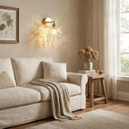 French Crystal Tassel Wall Light