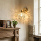 French Crystal Tassel Wall Light
