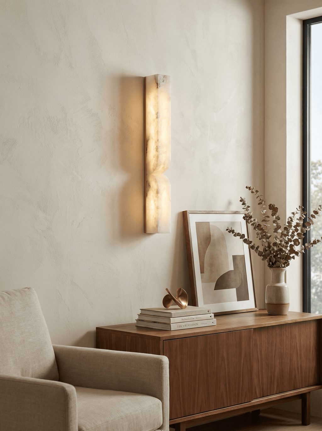 Alabaster Essence Wall Sconce