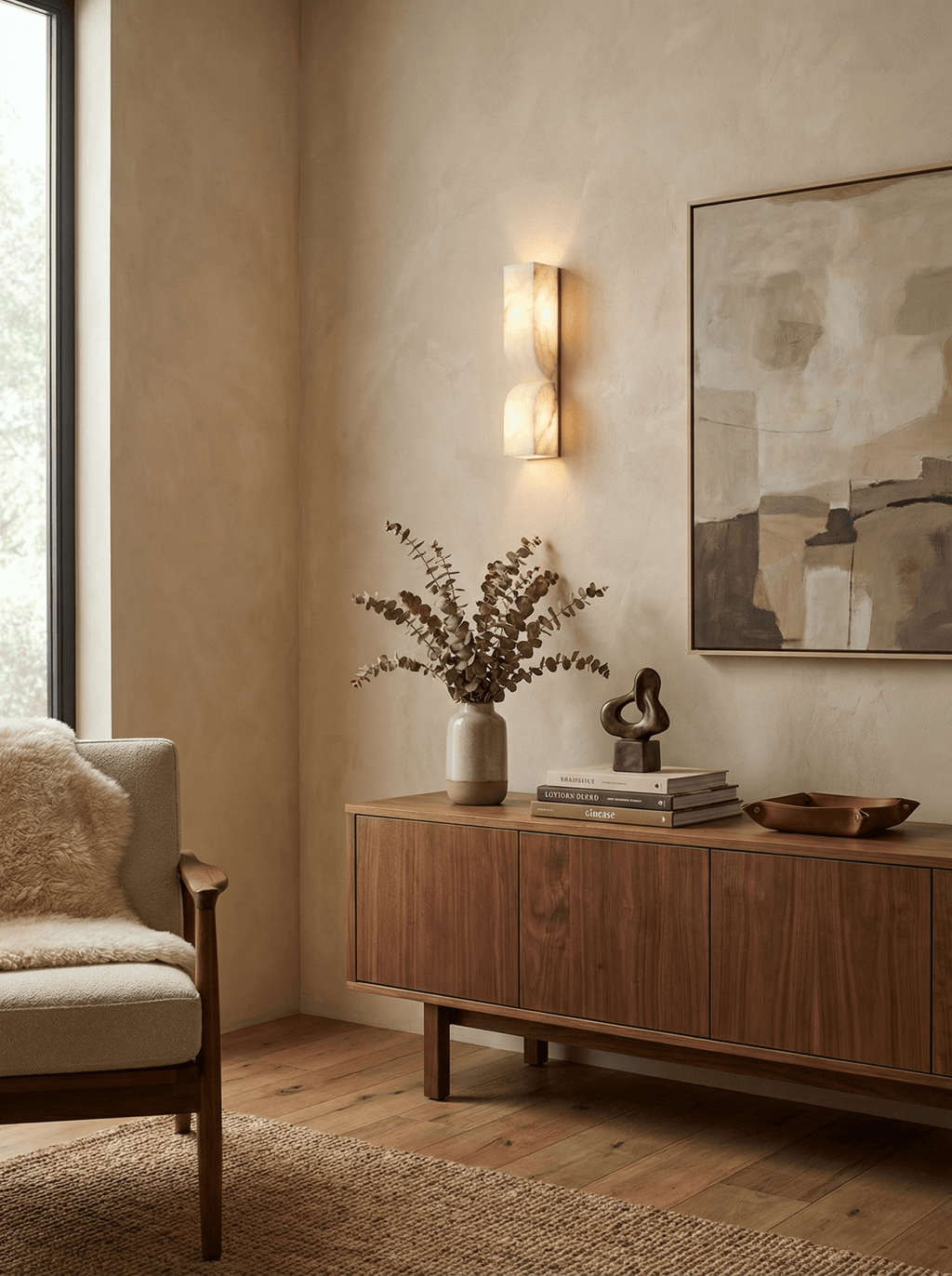 Alabaster Essence Wall Sconce