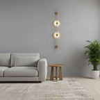 Alabaster Vertical Wall Sconce