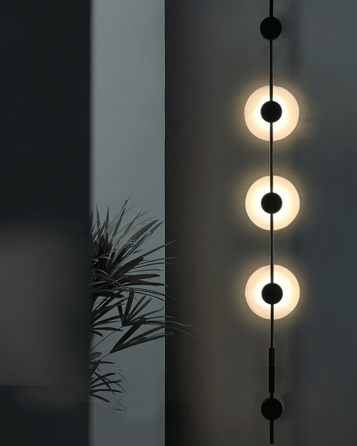 Alabaster Vertical Wall Sconce