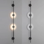 Alabaster Vertical Wall Sconce