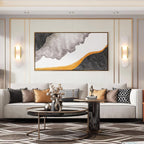 Oblong Alabaster Plug-in Wall Sconce