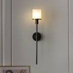 Tracie Classic Alabaster Sconce
