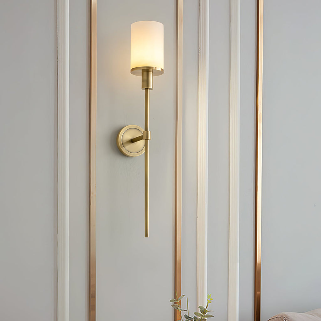 Tracie Classic Alabaster Sconce