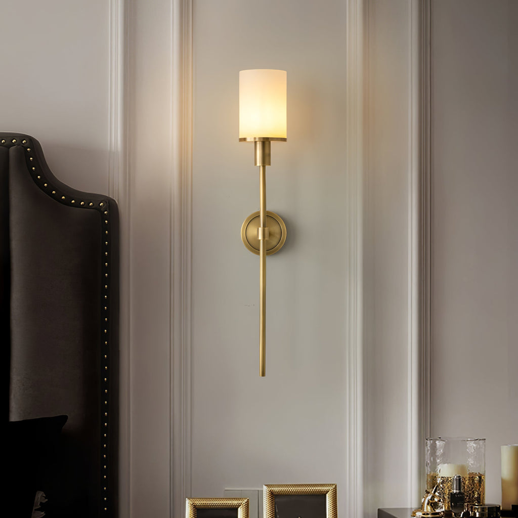 Tracie Classic Alabaster Sconce