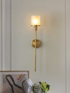 Tracie Classic Alabaster Sconce