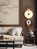 Alabaster Eclipse Wall Light