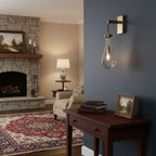 Leontine Glass Wall Lamp
