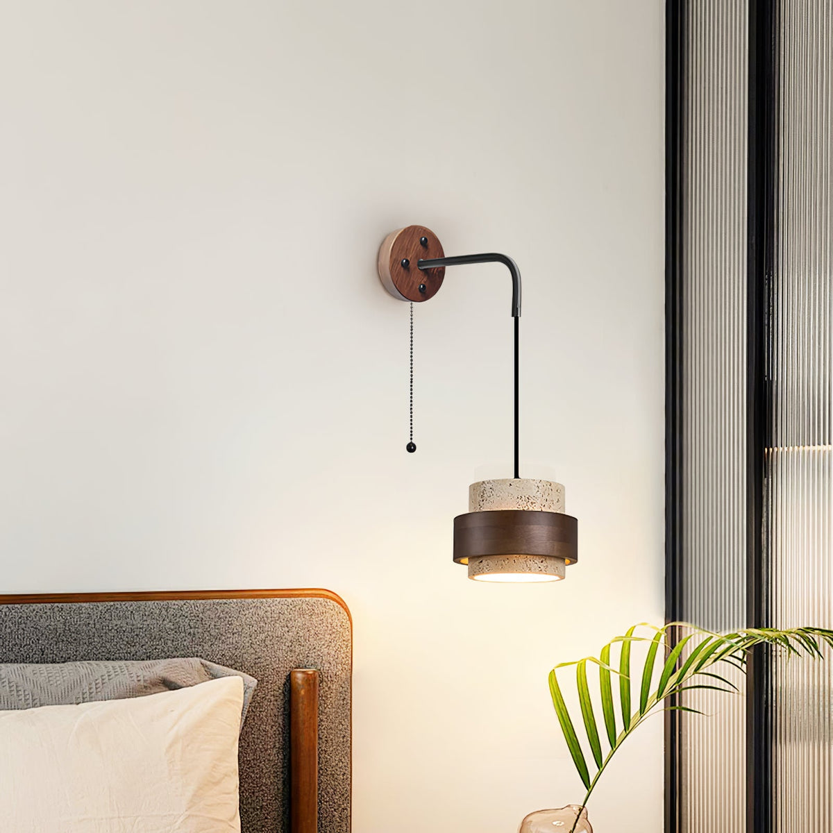 Stonova Travertine Wall Sconce
