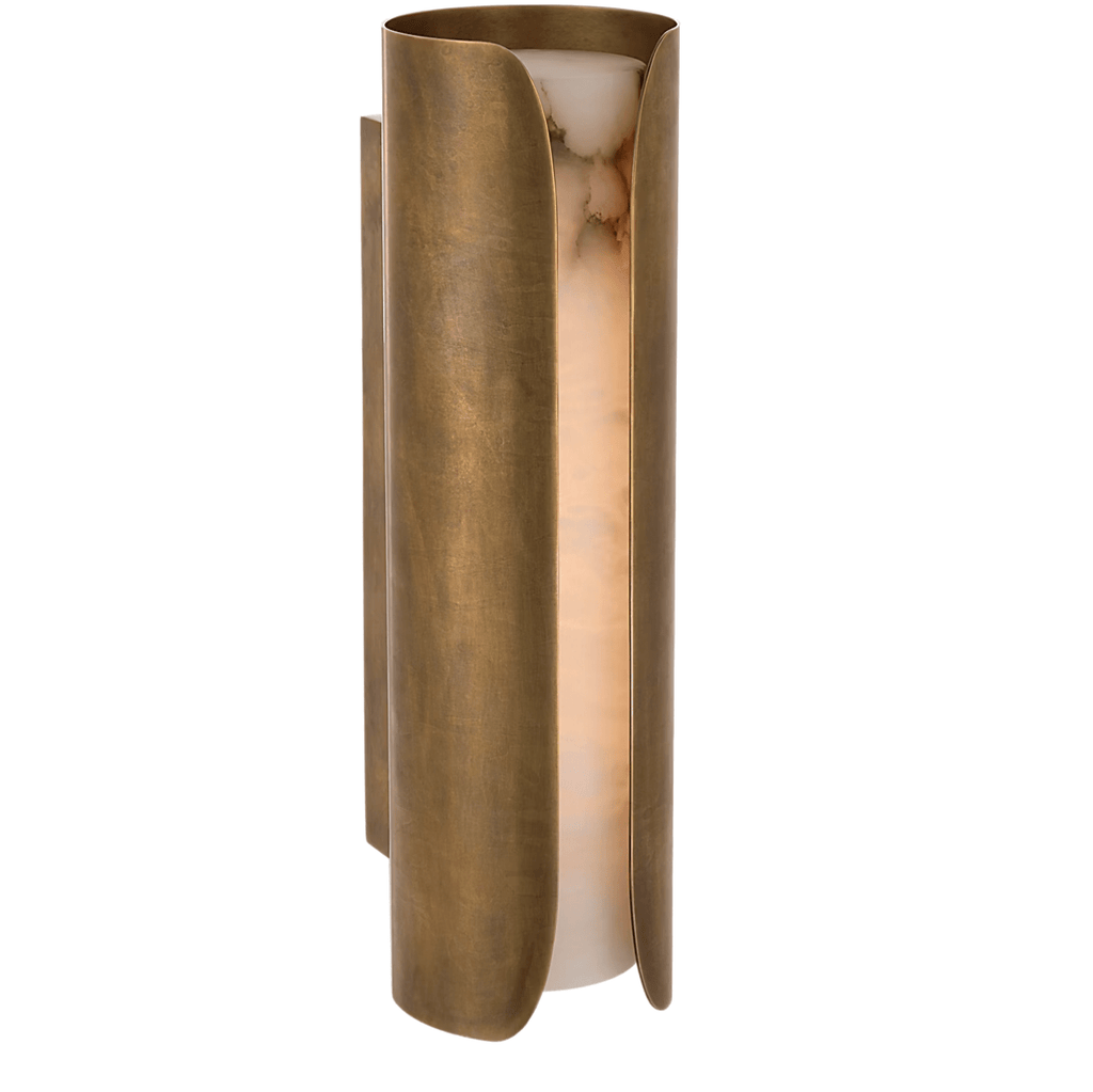 Cradled Alabaster Sconce