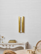 Cradled Alabaster Sconce