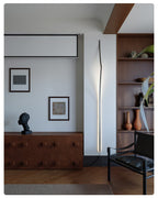 Minimalist Curving Ribbon LED Wall Sconce