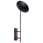 Noctara Black Travertine Wall Lamp