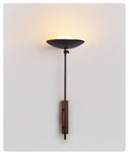 Noctara Black Travertine Wall Lamp