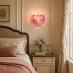 Lunaria Disc Glass Wall Lamp