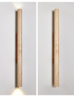 Travertine Column Wall Light