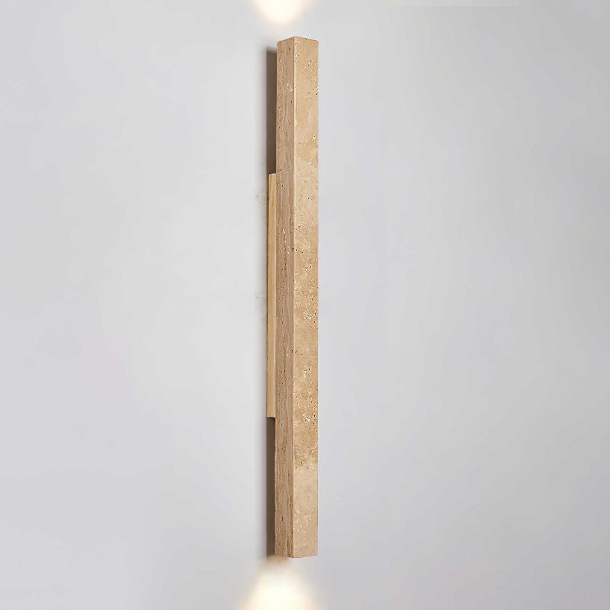 Travertine Column Wall Light