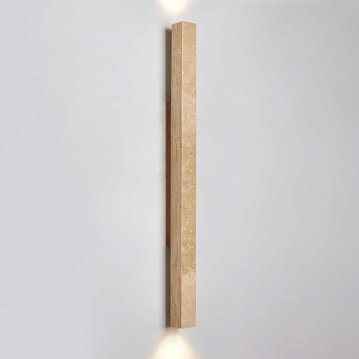 Travertine Column Wall Light
