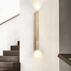 Travertine Column Wall Light