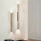 Travertine Column Wall Light