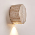 Caelan Travertine Wall Sconce