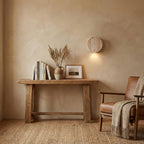 Caelan Travertine Wall Sconce