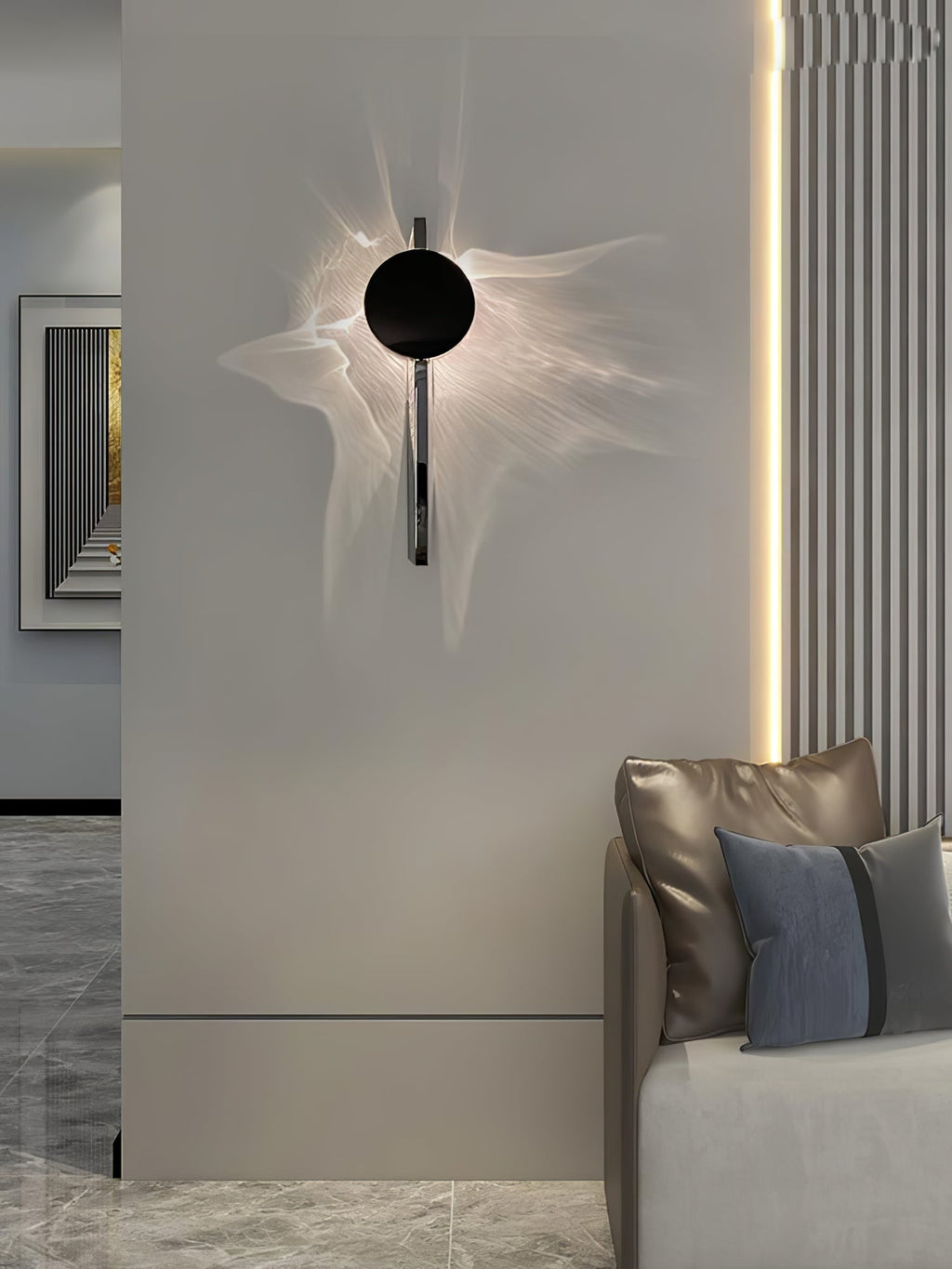 Lumin Wave Duo Wall Lamp