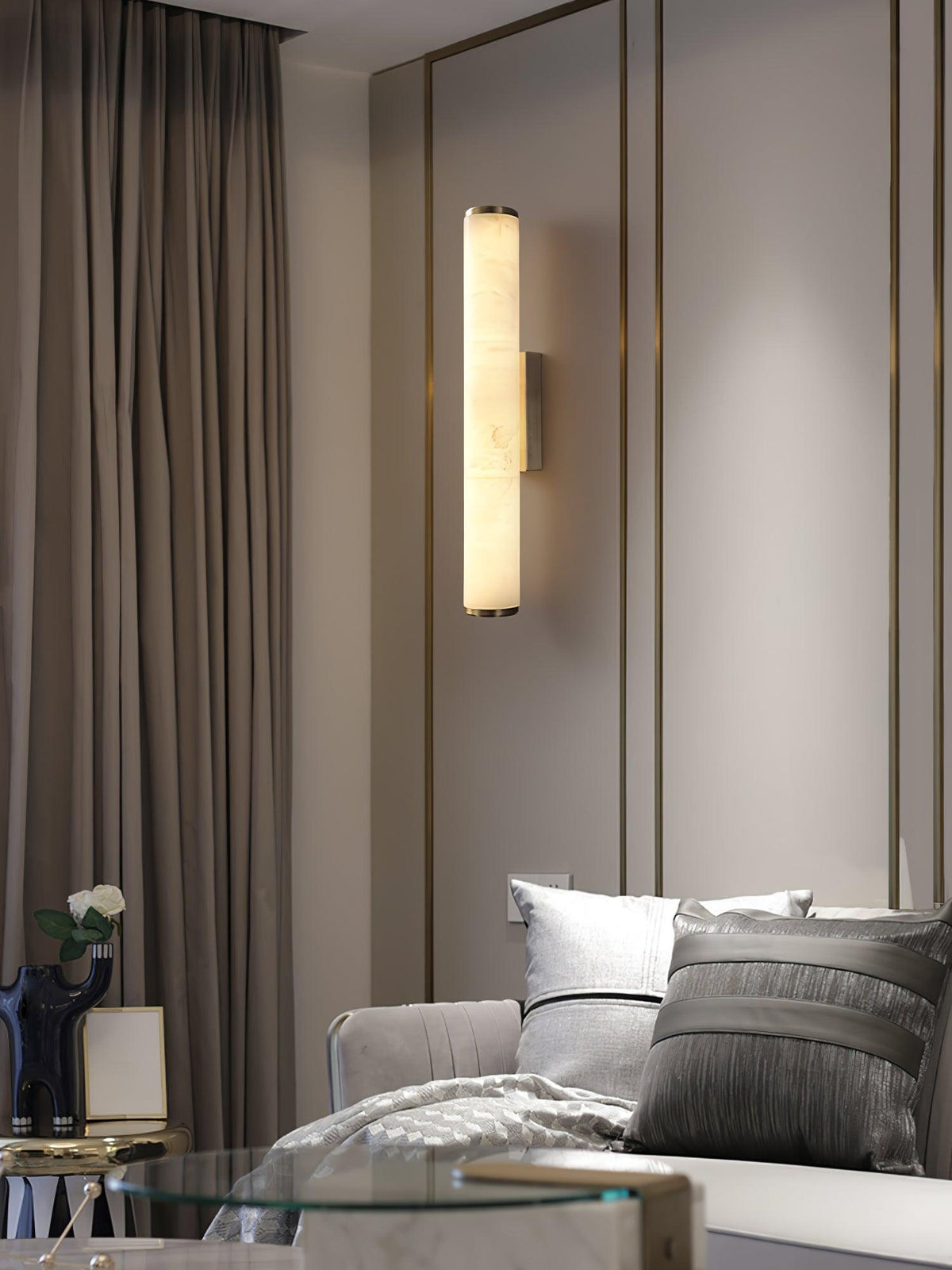Callisto Alabaster Wall Lamp