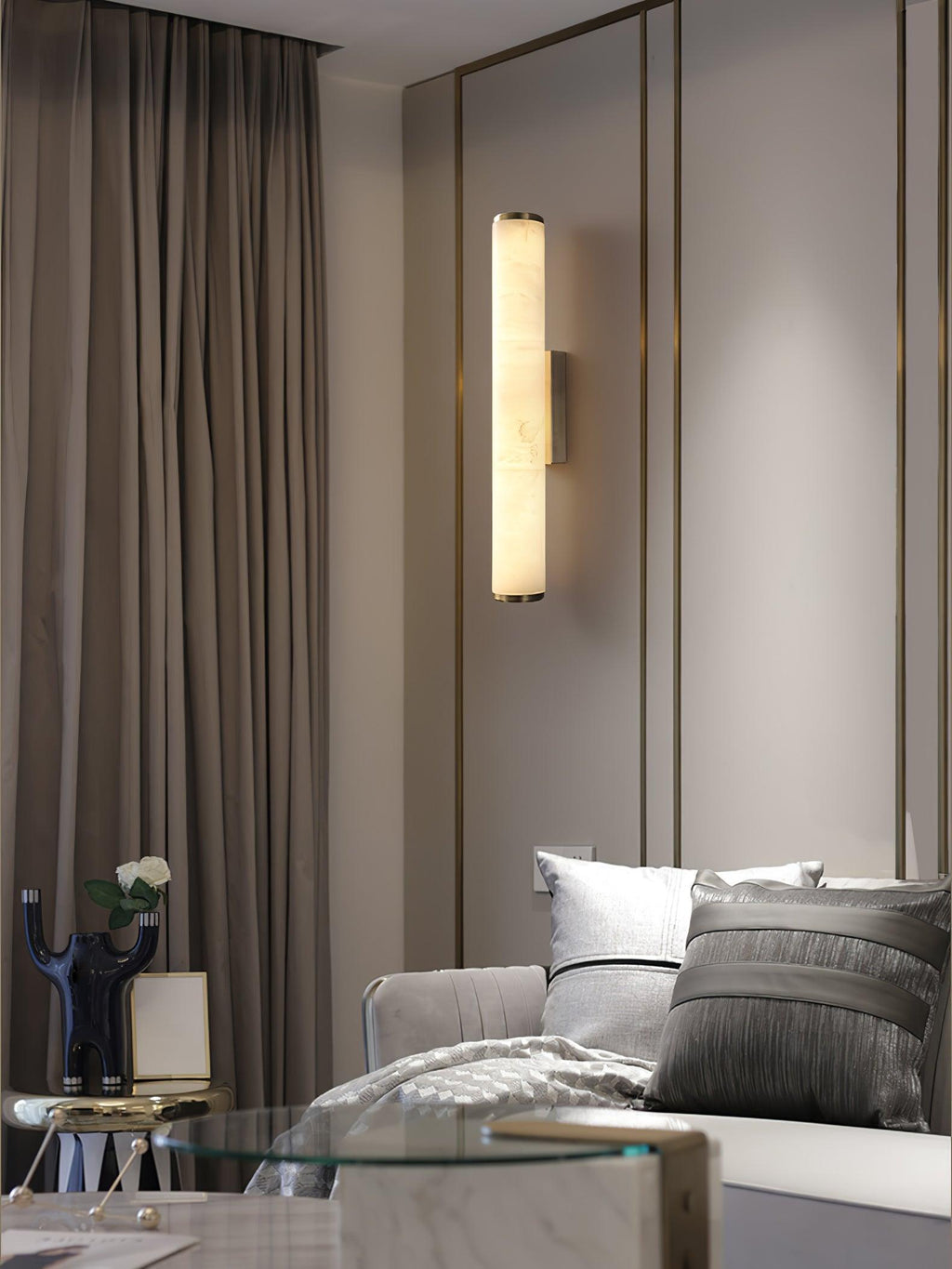 Callisto Alabaster Wall Lamp