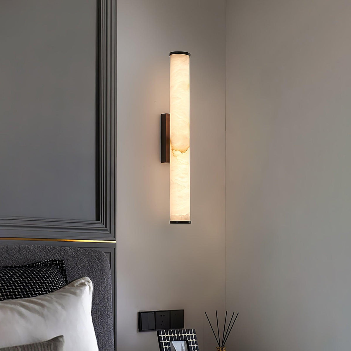 Callisto Alabaster Wall Lamp