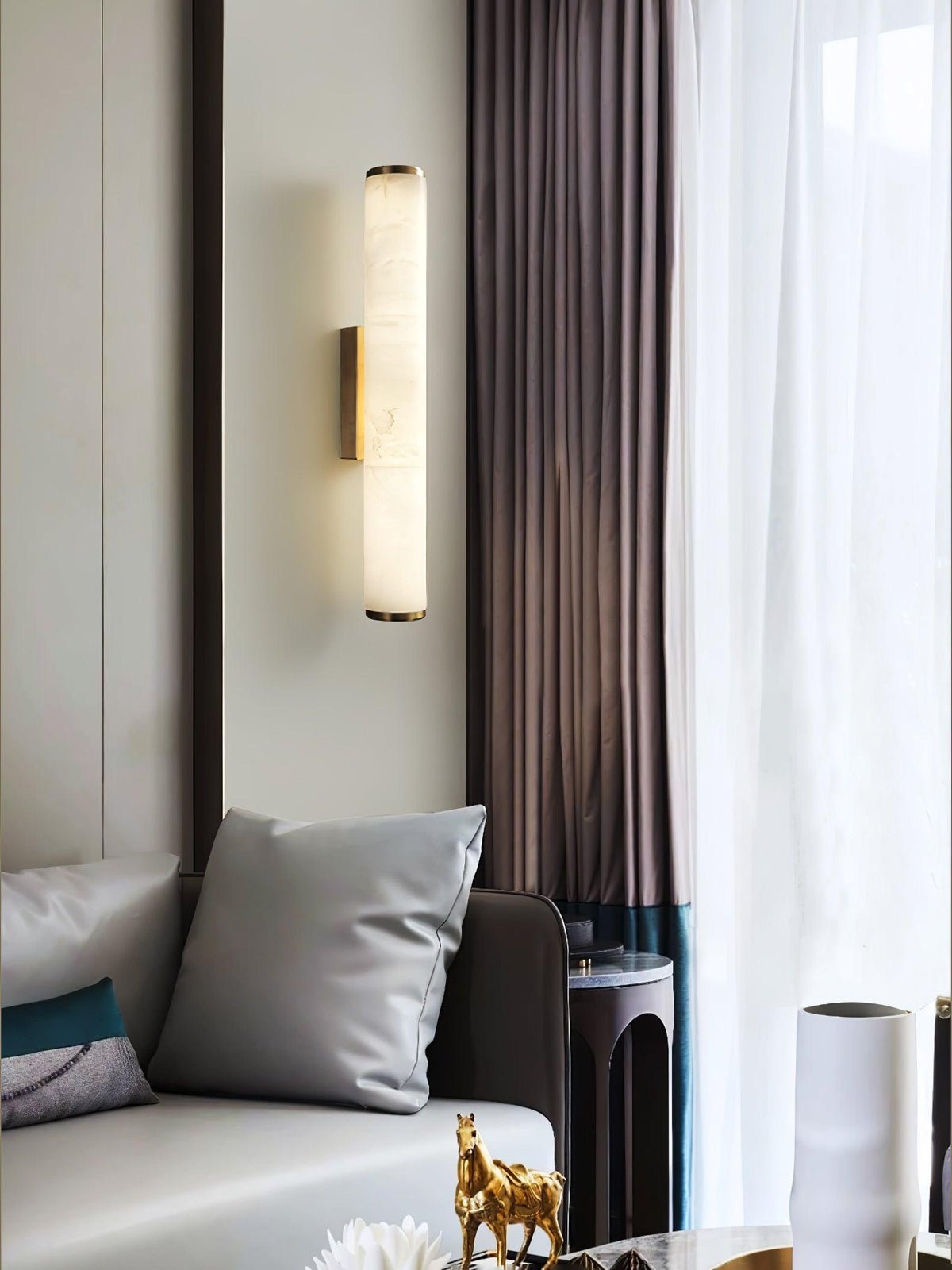 Callisto Alabaster Wall Lamp