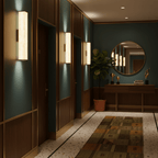 Cuboid Alabaster Wall Light