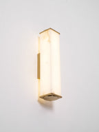 Cuboid Alabaster Wall Light